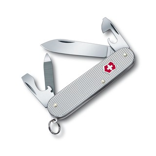 Victorinox CADET - Medium Pocket Knife with Alox Scales (0.2601.26) Silver Alox | มีดพับ มีดพก มีดสวิส