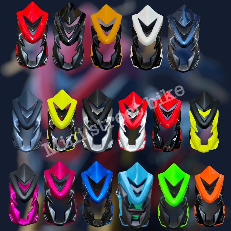 หน้ากาก ชิวหน้า MSX 125 MSX-SF ใส่ได้ทั้งตัวเก่าและตัวใหม่ มีทุกสี 17  สี (สั่งได้สีตามรถ) ชอบแบบสั่