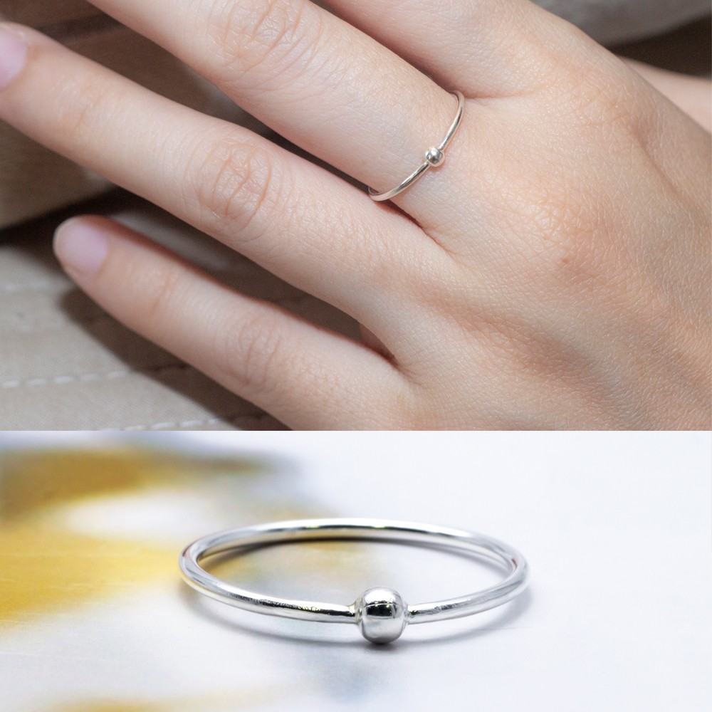 Star Jewelry แหวนเงินแท้ 92.5% แหวนแฟชั่น แหวนมินิมอล รุ่น RS3067-SS