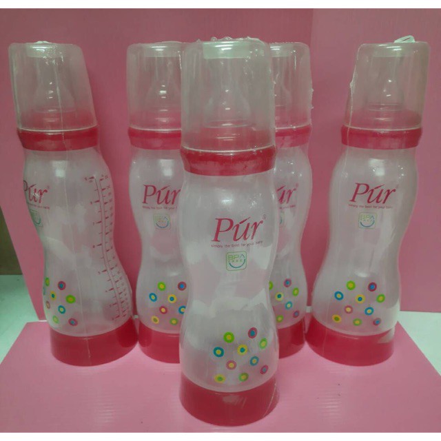 PTS ขวดนม  ขวดนมและจุกนม  คอแคบ 9 ออนซ์ Anti-Colic