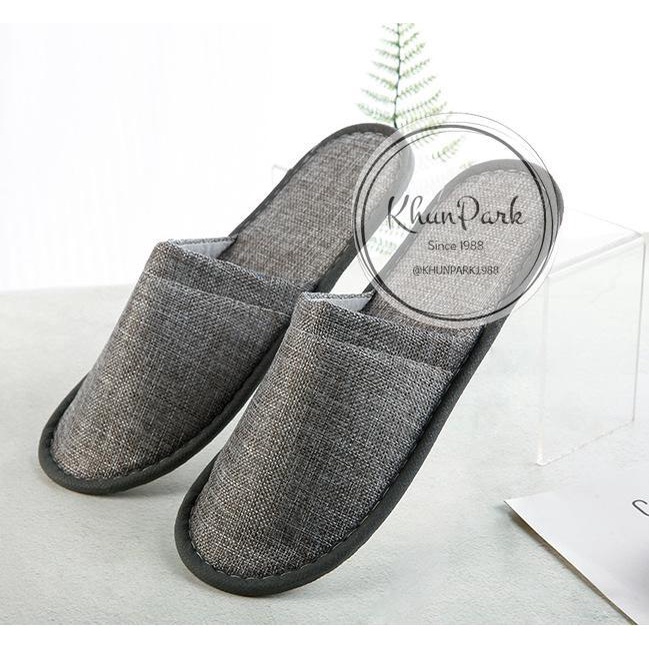 รองเท้าใส่เดินในบ้าน ในโรงแรม 🏠สำหรับใช้แล้วทิ้ง👞แบบเปิดเท้า/หุ้มเท้า kp99