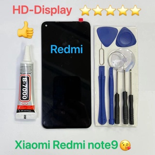 ชุดหน้าจอ Xiaomi Redmi note 9 พร้อมชุดไขควง