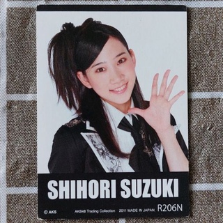 □มือ2 AKB48  SHIHORI SUZUKI tradind card ปี 2011 made in japan