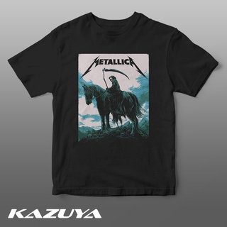 เสื้อยืดครอปKazuya TM-0083 METALLICA เสื้อยืด - Heavy Metal Rock BandS-5XL