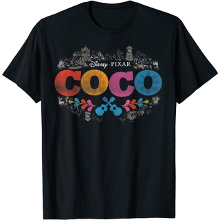 ราคาระเบิดเสื้อยืด พิมพ์ลายกราฟฟิค Disney Pixar Coco สําหรับเด็กS-3XL