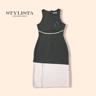 STYLISTA เดรสทูโทน Size M 💚