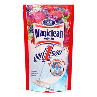 รีฟิลน้ำยาถูพื้น MAGICLEAN เบอร์รี่ 750 มล.FLOOR CLEANER REFILL MAGICLEAN 750ML BERRY AROMA