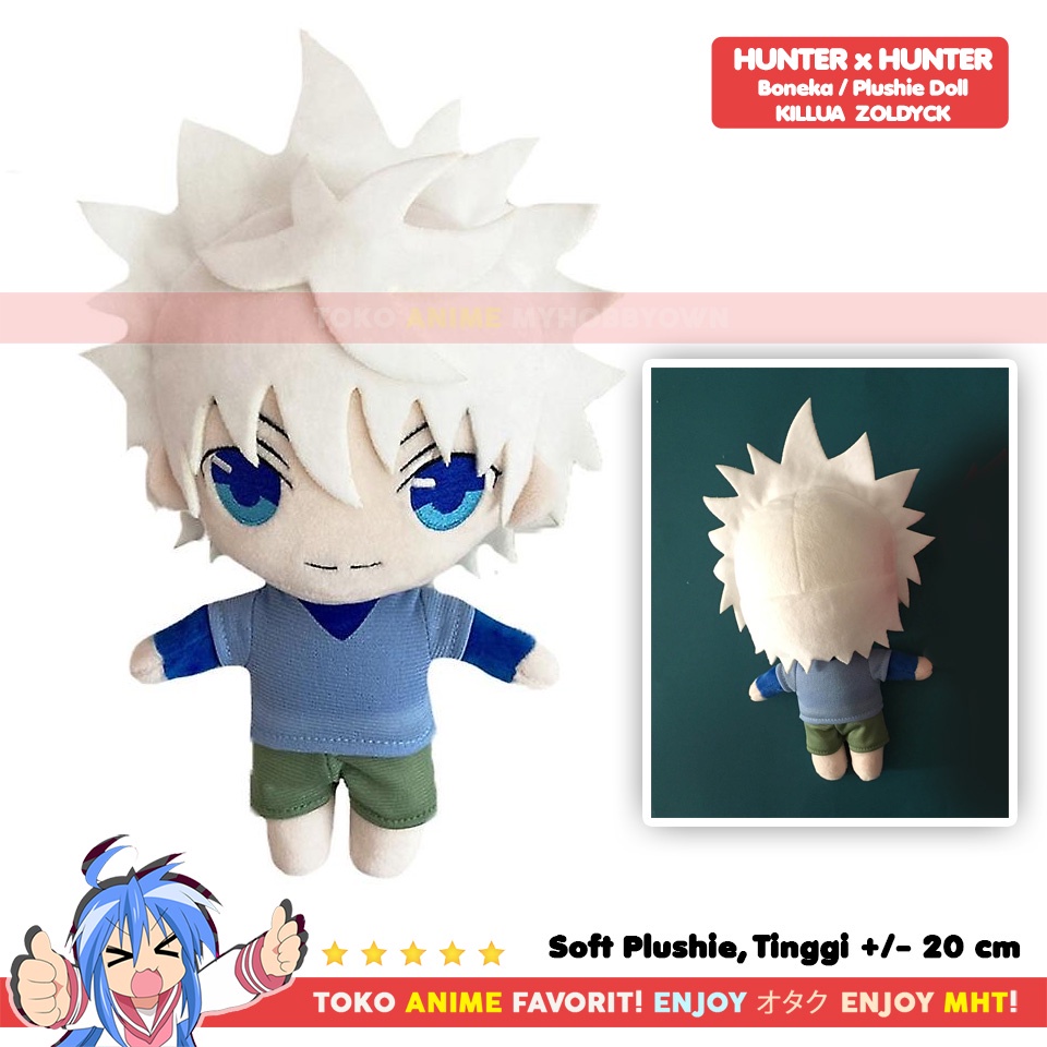 Hunter x Hunter Killua Zoldyck Plushie ตุ๊กตาตัวละครอนิเมะ