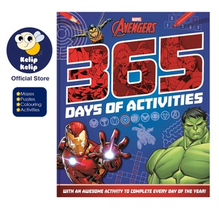 หนังสือกิจกรรม Marvel Avengers 365 สําหรับเด็ก (192 หน้า)