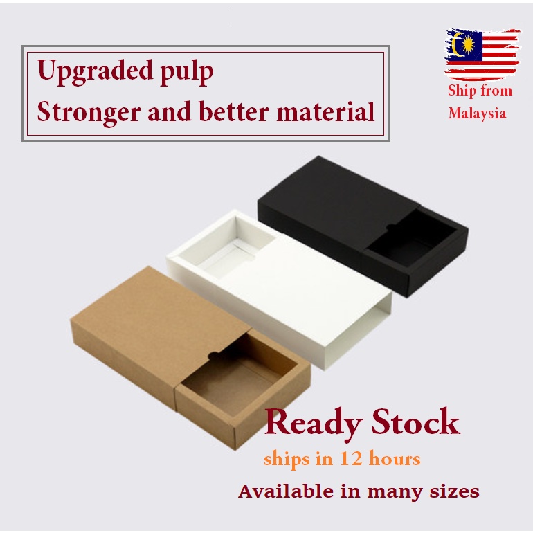 Box Paper Box design / RM1 packing courier holder phone box/ box Kotak lantaran