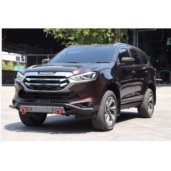 กันชนหน้า Isuzu Mu-x 2021-2023 V bar กันชนเสริมออฟโรด Mux 2020-2023 กันชนเสริม mux front bumper