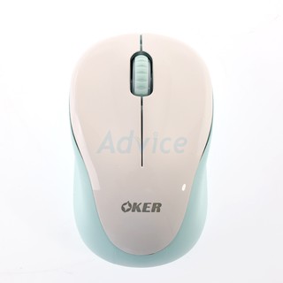 Wireless Optical Mouse OKER (V18S) White/Blue