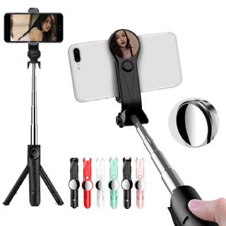 ไร้สายบลูทู ธ S Elfie สติ๊กมินิขาตั้งกล้องยืด Monopod กับกระจกสำหรับ iPhone สำหรับ Android สำหรับ Samsung