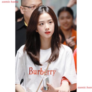 comic home 2020 เสื้อยืด JISOO เสื้อยืดแฟชั่น Burb3Rry Jisoo BLACKPINK | BAJU TSHIRT LISA JENNIE JISOO ROSE BLINK K-POP