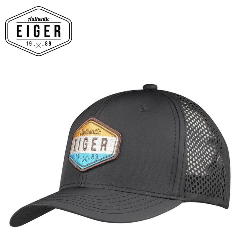 Eiger1989 LS RETRO PATH CAP BLACK 0890