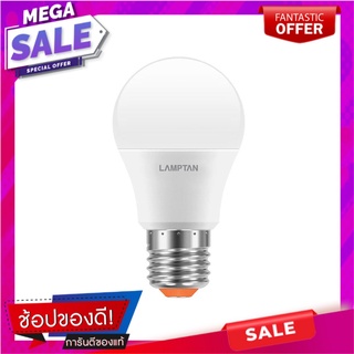 หลอด LED LAMPTAN BULB BRIGHT 6 วัตต์ E27 WARMWHITE หลอดไฟ LED LED BULB LAMPTAN BRIGHT 6W E27 WARMWHITE