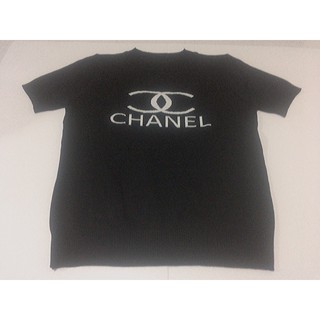 เสื้อไหมพรมแขนสั้น ใส่สบายมือ1 อกยืดได้เยอะ