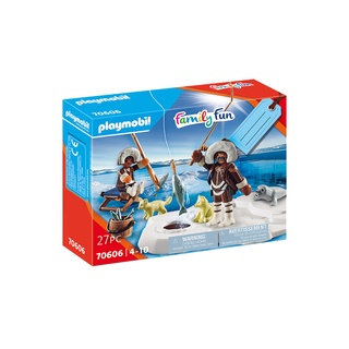 Playmobil 70606 Gift Set Ice Angler Gift Set ชุดของขวัญ นักตกปลาเอสกิโม