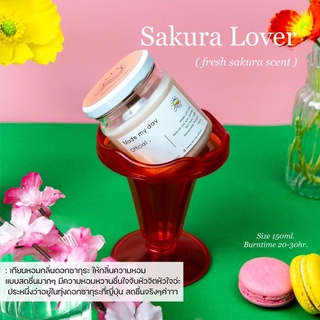 เทียนหอม Sakura Lover - เทียนหอมไขถั่วเหลือง Made my day