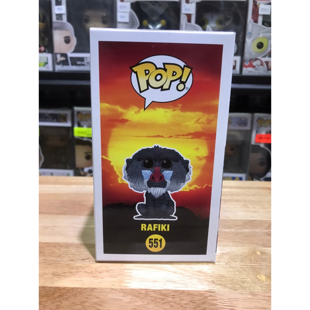 rafiki flocked funko pop