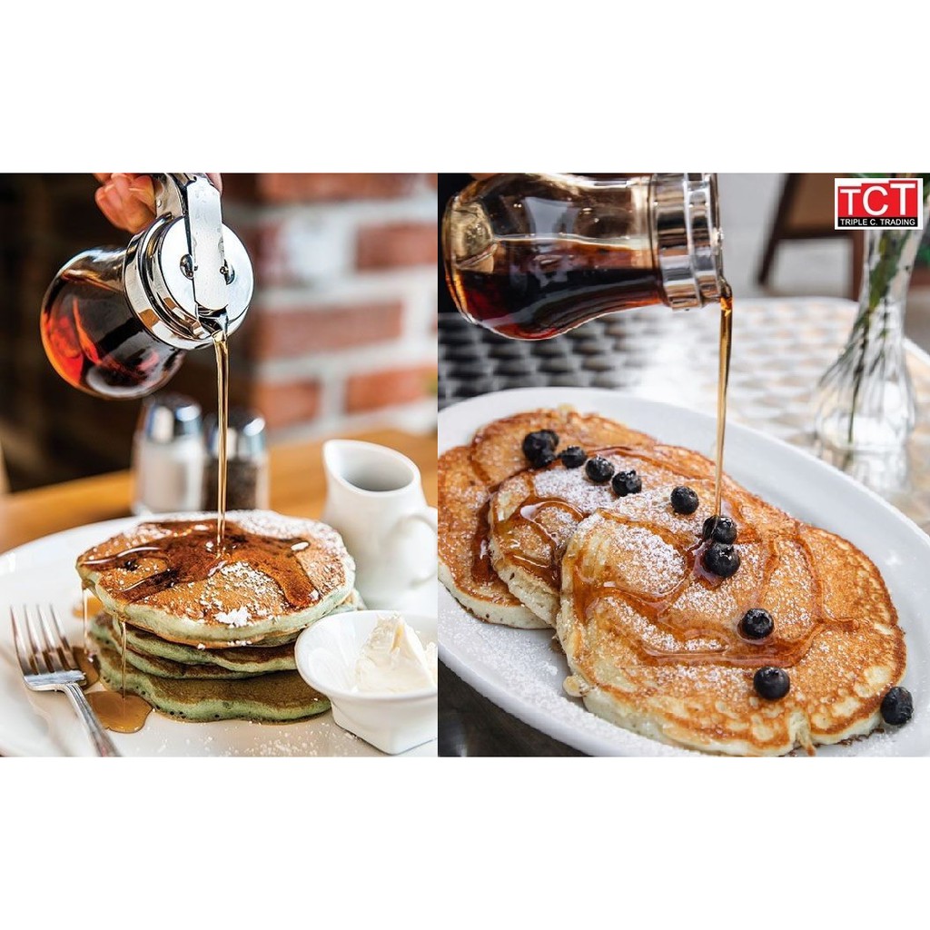 ขวดรินน้ำผึ้ง ขวดน้ำมัน ขวดใส่เครื่องปรุงรสที่หยดน้ำ ขวดน้ำเชื่อม ดีไซน์สวย ฝากดสไลด์ได้ Syrup / Honey Dispensers