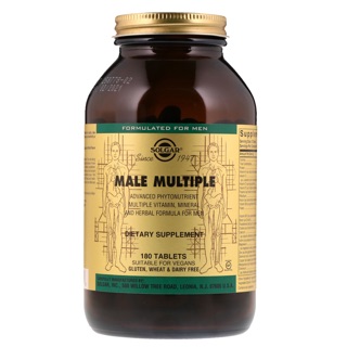 💥pre order💥🇺🇸 Solgar Male Multiple, 180 Tablets