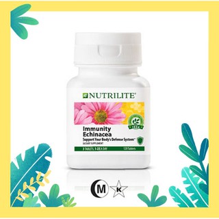 Nutrilite Immunity Echinacea (นำเข้าจากUSA)นิวทริไลท์ ช่วยเรื่องโรคภูมิแพ้ ขนาด 120เม็ด