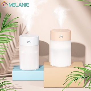 Portable 260ml Home Adjustable Air Humidifier With Color Night Light / USB Powered Mist Maker Aromatherapy Humidifiers