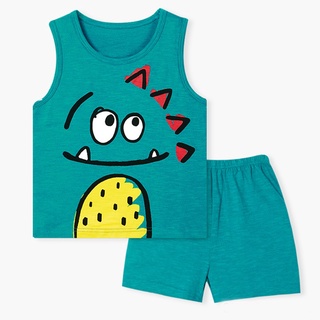 เสื้อกล้ามเด็ก และกางเกงขาสั้น  Dinosaur