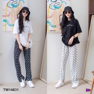 ❤️TW14831 Set 2 ชิ้น เสื้อยืดคอกลม แขนสั้น เนื้อผ้าคอตตอน