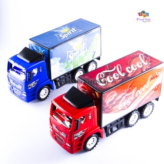 ProudNada Toys ของเล่นเด็ก รถบรรทุก รถสไปรท์ รถโค้ก MAX TRUCK SIMULATION MODELS DESIGN (มี 2 ลายให้เลือก) NO.GE10009