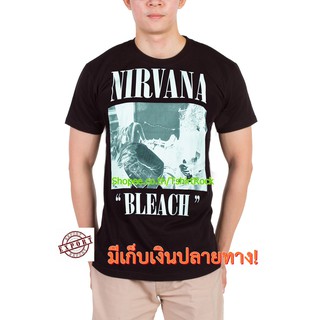 เสื้อยืดวินเทจเสื้อวง Nirvana เสื้อยืด เนอร์วานา เสื้อยืด วงดนตรี เสื้อวินเทจ RCM1576S-5XL