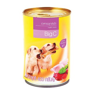 ✨นาทีทอง✨ บิ๊กซี อาหารลูกสุนัข 400 กรัม Big C Puppy Food 400 G