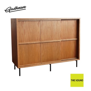 GADHOUSE Hampton Record Console ตู้โชว์แผ่นเสียง