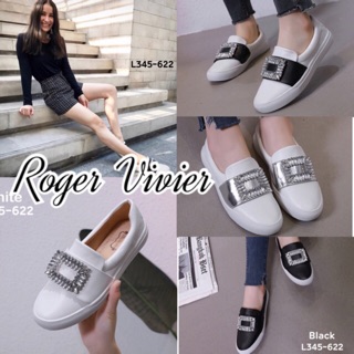 รองเท้าผ้าใบ Rogger Vivier (พื้นไม่ตีแบรนด์)