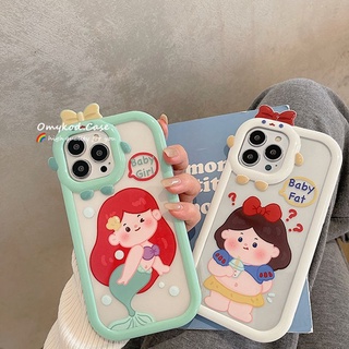 🌈Ready Stock🏆Samsung A14 A13 A12 A04s A03S A03 A53 A23 A73 A33 A51 A71 A11 A50 A22 A32 A20 A30 A31 A21S A20 A30 Cute Princess Phone Case Little Monster Drop Protection Back Cover