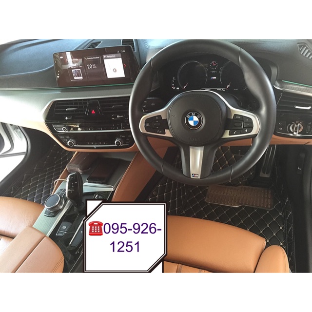 VVIP พรมปูรถยนต์ 6D BMW 530e 2019