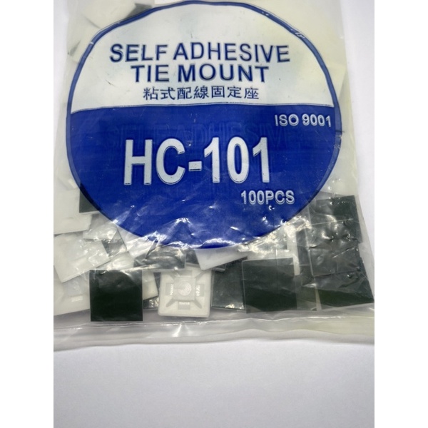 HC-101 แป้นกาว 22*22MM แพ็ค100ชิ้น