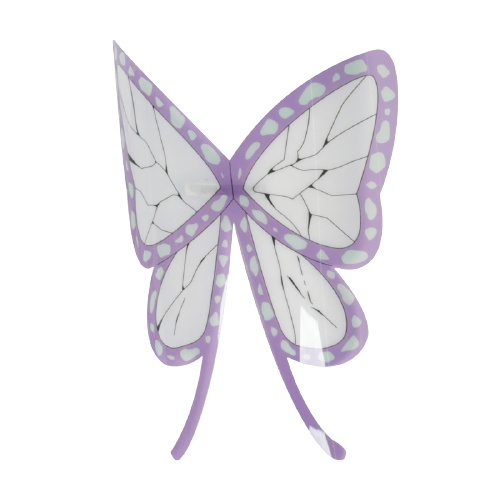 (ไม่ใช่กระดาษ)กิ๊บติดผมชิโนบุ กิ๊บผีเสื้อ ดาบพิฆาตอสูร Anime Cosplay Costume ac7.2 /ac7.3