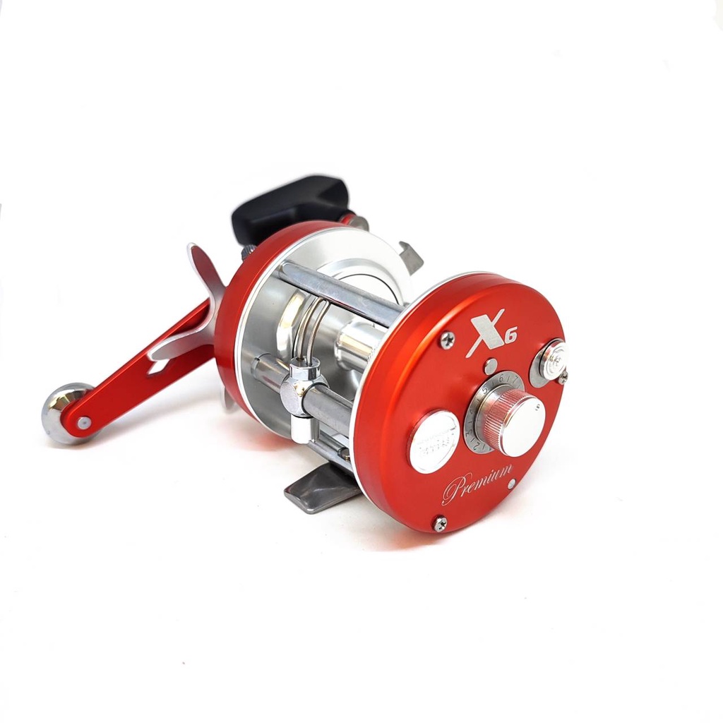 รอกเบท Omoto X6 สำหรับตกปลาหน้าดิน สวาย งานเขื่อน