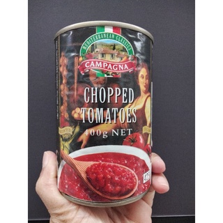 Campagna Chopped Tomatoes  มะเขือเทศ สับ ในน้ำ มะเขือเทศ 400ml