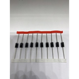 1N5408  DIODE  RECTIFIER กระแส 3A 1000V  แพ๊ค 10ตัว ,แพ๊ค 100ตัว