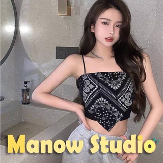 บราสายเดี่ยว เสื้อกล้าม สายเดี่ยว บราสายเดี่ยวแบบสวม 8131# Manow.studio