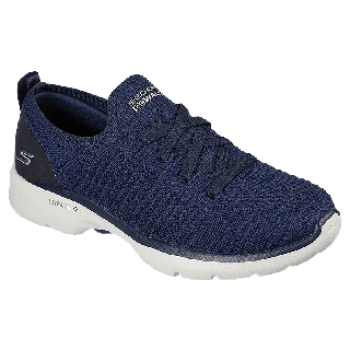 Skechers สเก็ตเชอร์ส รองเท้า ผู้หญิง GOwalk 6 Shoes - 124504-NVY