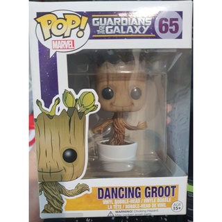 pop marvel dancing groot