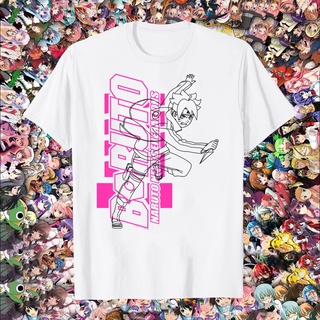 เสื้อยืดผ้าฝ้ายพิมพ์ลายขายดี เสื้อยืด พิมพ์ลาย Boruto Naruto Next Generation Outline Overlay สําหรับผู้ชาย