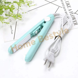 Hair straightener เครื่องม้วนผม เครื่องหนีบผมมินิ รีดผมให้ตรงแบบพกพาสีพาสเทล รุ่นmini ที่ม้วนผมไฟฟ้า