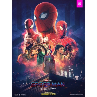 โปสเตอร์หนัง Spider Man สไปเดอร์แมน Superhero Movie Poster ภาพติดผนัง ตกแต่งบ้าน รูปติดห้อง ของสะสม ร้านคนไทย 77poster