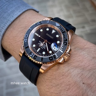 Seiko Modify Yacht Master Rose gold