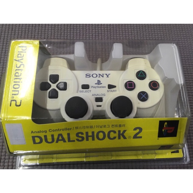 จอยเกมส์เพลทู Joy Ps2 แท้ 100% สีขาว